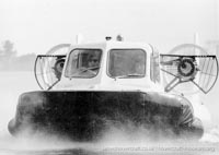 Hoverhawk HA5 in operation -   (The <a href='http://www.hovercraft-museum.org/' target='_blank'>Hovercraft Museum Trust</a>).
